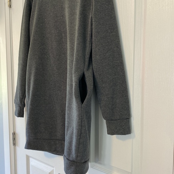 $9 CLEARANCE - Cozy Sweater Dress with Pockets - Picture 3 of 9